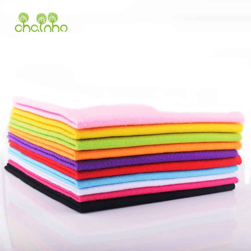 Chainho,Polyester Non Woven Soft Felt Fabric,1.5mm Thickness,Material For DIY Sewing Dolls Crafts Toys,45x90cm/Piece
Chainho,Polyester Non Woven Soft Felt Fabric,1.5mm Thickness,Material For DIY Sewing Dolls Crafts Toys,45x90cm/Piece