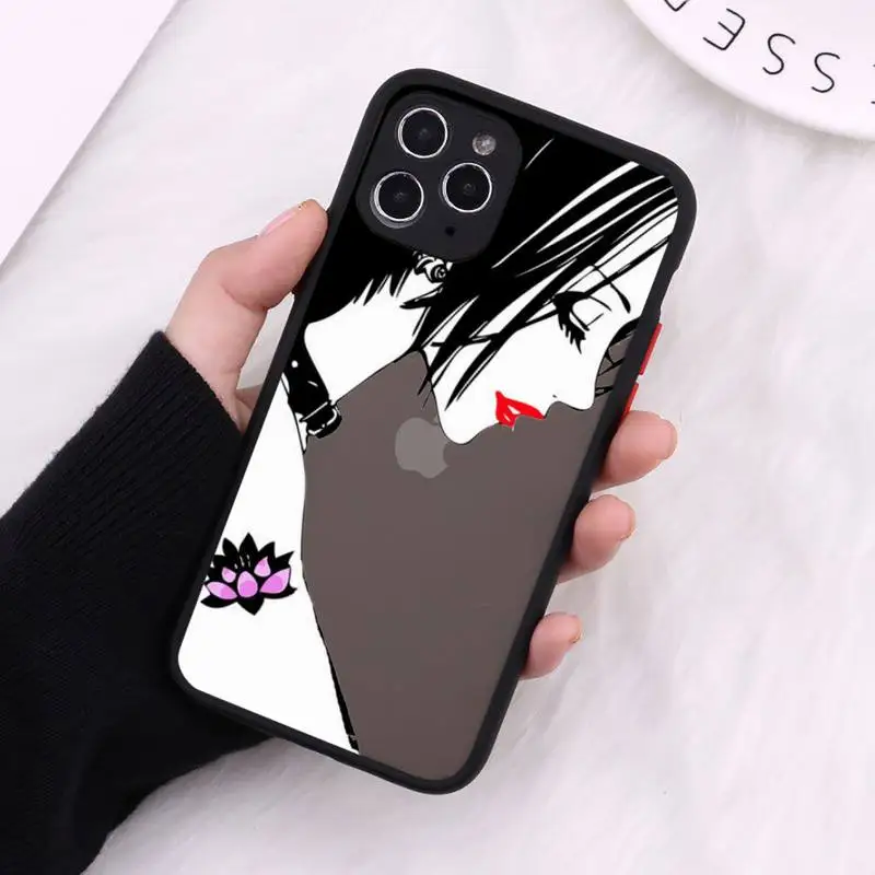 Oosaki Nana cartoon anime Phone Case Matte Transparent for iPhone 7 8 11 12 s mini pro X XS XR MAX Plus cover funda
Oosaki Nana cartoon anime Phone Case Matte Transparent for iPhone 7 8 11 12 s mini pro X XS XR MAX Plus cover funda