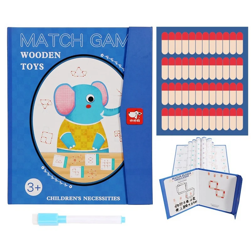 Children Magnetic Wooden Puzzle Book Clip Logical Thinking Game Mathematical Interactive Toys for Kids Gifts
Children Magnetic Wooden Puzzle Book Clip Logical Thinking Game Mathematical Interactive Toys for Kids Gifts