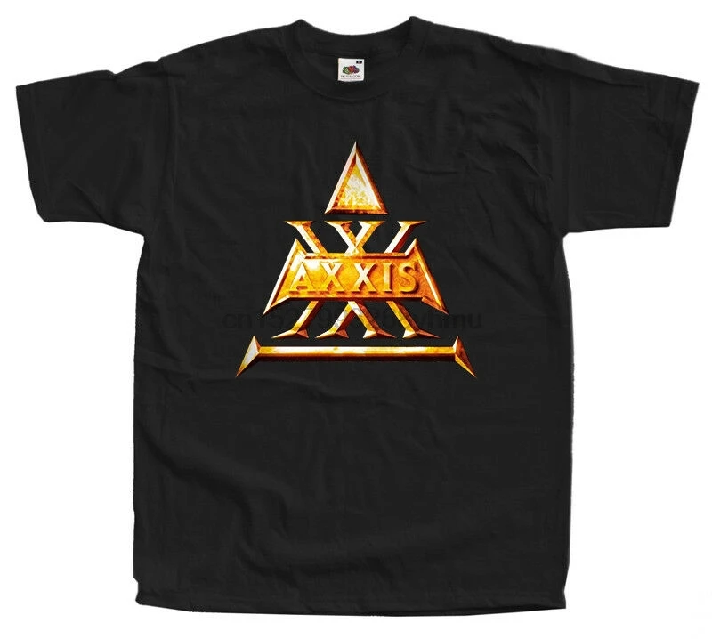 AXXIS BAND LOGO T shirt black all sizes S-5XL 100% cotton
AXXIS BAND LOGO T shirt black all sizes S-5XL 100% cotton