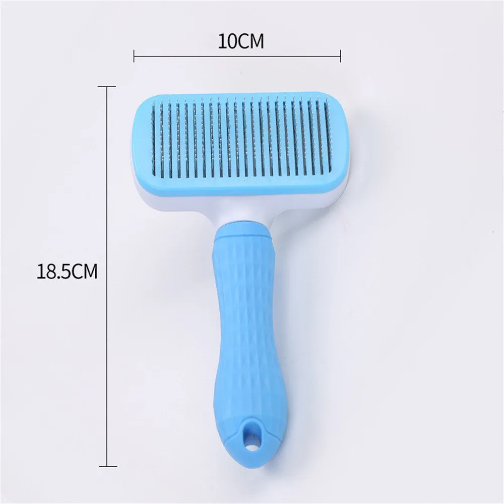 Pet Dog Cat Grooming Comb Dog Self Cleaning Slicker Brush Cat Brush With Massage Particle Removes Loose Hair Promote Circulation
Pet Dog Cat Grooming Comb Dog Self Cleaning Slicker Brush Cat Brush With Massage Particle Removes Loose Hair Promote Circulation