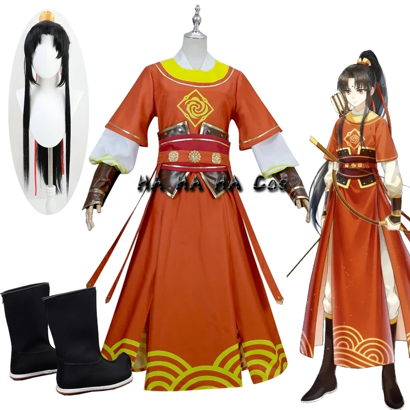 Mo Dao Zu Shi Jin Ling Anime Cosplay Costume Grandmaster of Demonic Cultivation Riding Costume Full Set Wig Hair For Women Men
Mo Dao Zu Shi Jin Ling Anime Cosplay Costume Grandmaster of Demonic Cultivation Riding Costume Full Set Wig Hair For Women Men
