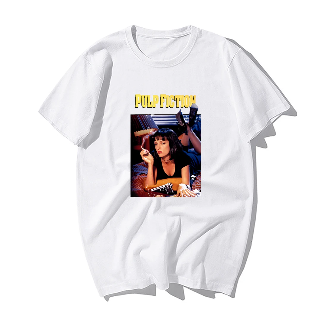 2021 New Fashion Pulp Fiction,Poster Print T Shirt Men Summer Casual 100% Cotton Short Sleeve Tshirts Tops Harajuku Streetwear
2021 New Fashion Pulp Fiction,Poster Print T Shirt Men Summer Casual 100% Cotton Short Sleeve Tshirts Tops Harajuku Streetwear
