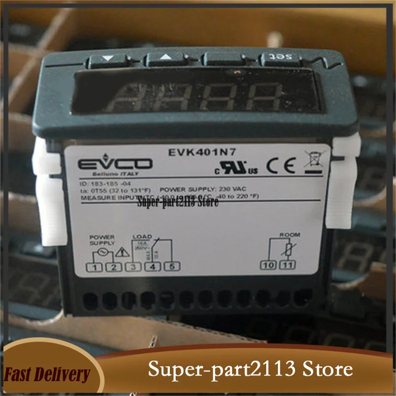 Контроллер нагрева EVK401N7 с регулятором температуры Senor для замораживания EVCO
Контроллер нагрева EVK401N7 с регулятором температуры Senor для замораживания EVCO