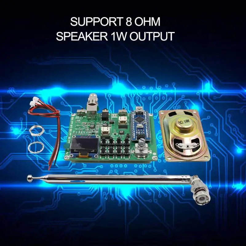 SI4735 Audio All Band FM Radio Receiver Frequency band (MW And SSB antenna FM USB) AM supports earphone SW) And And (LSB G5R4
SI4735 Audio All Band FM Radio Receiver Frequency band (MW And SSB antenna FM USB) AM supports earphone SW) And And (LSB G5R4
