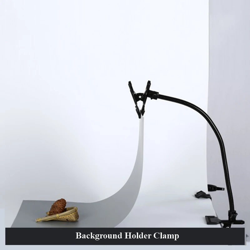 Black Background Holder C Clamp Clip Light Stand Flexible Flex Arm Reflector Clip Backdrop Paper Clamp Photo Studio Accessories
Black Background Holder C Clamp Clip Light Stand Flexible Flex Arm Reflector Clip Backdrop Paper Clamp Photo Studio Accessories