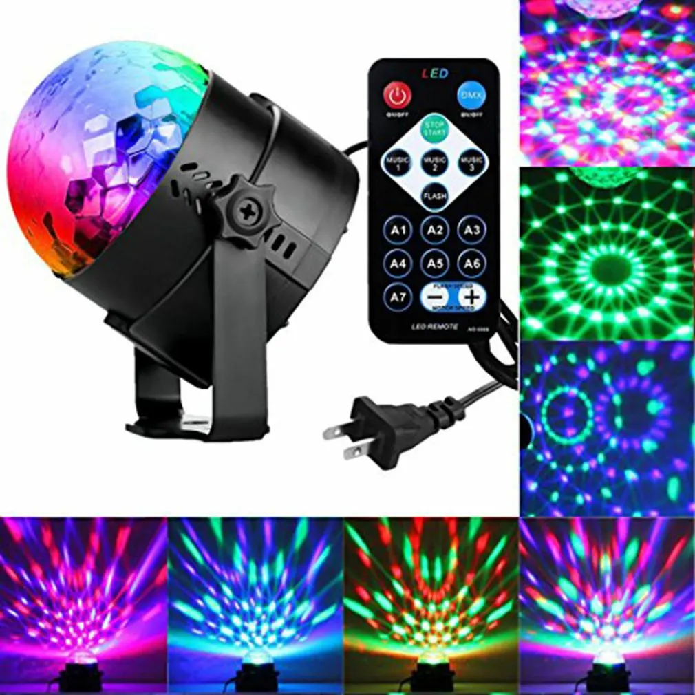 Sound Activated Rotating Disco Ball Lights 3 Modes Christmas LED Lights Strobe Lights For Home And Club Sound Party Lights
Sound Activated Rotating Disco Ball Lights 3 Modes Christmas LED Lights Strobe Lights For Home And Club Sound Party Lights