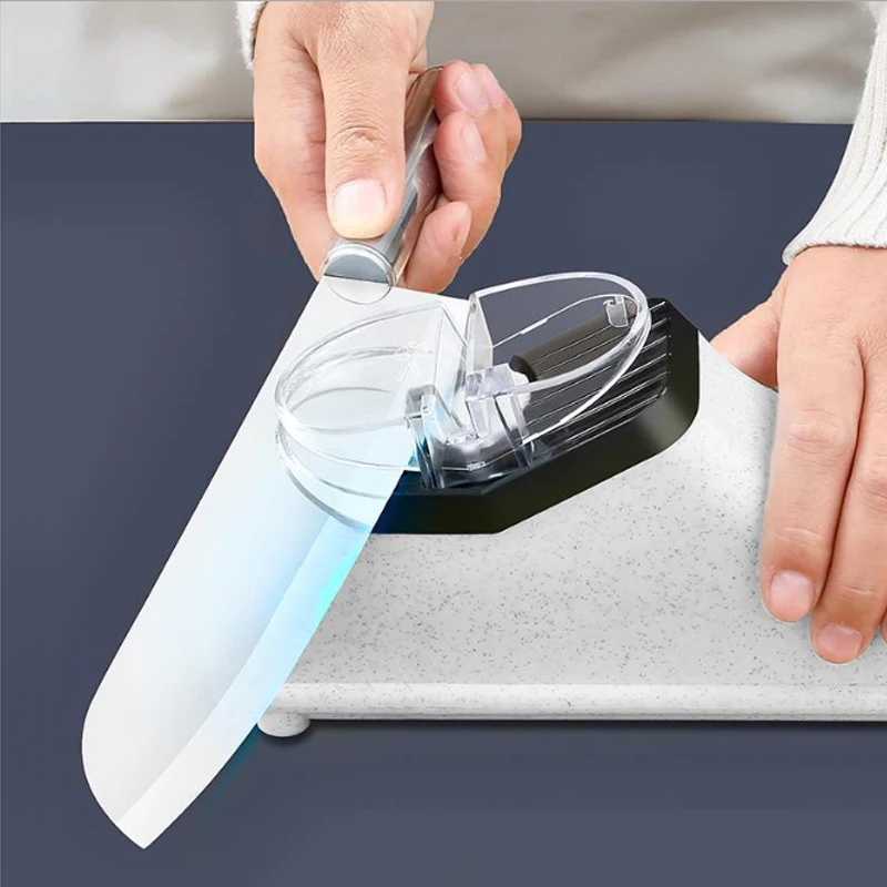 Electric Knife Sharpener Machine Adjustable USB Fast Knives Scissors Sharpening Whetstone Grinder Household Kitchen Gadgets
Electric Knife Sharpener Machine Adjustable USB Fast Knives Scissors Sharpening Whetstone Grinder Household Kitchen Gadgets