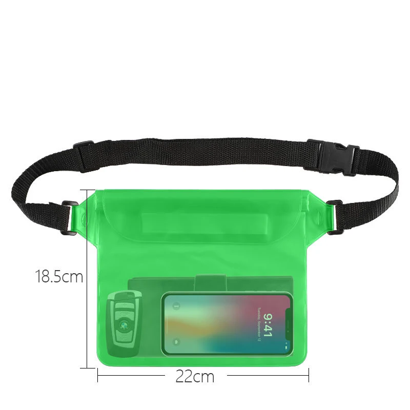 Waterproof Waist Bag for Mobile Phone Wallet Keys Waterproof Bag for Water Sports Sealed Storage Bag Used for Swimming Fishing
Waterproof Waist Bag for Mobile Phone Wallet Keys Waterproof Bag for Water Sports Sealed Storage Bag Used for Swimming Fishing