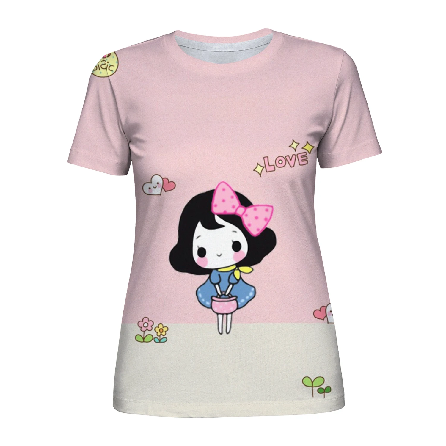 Cute Girls T-shirts Short Sleeve Bottoming Shirts Women's Quick-Drying Clothes Unisex Plus Size 2021 New Arrivals Drop Shipping
Cute Girls T-shirts Short Sleeve Bottoming Shirts Women's Quick-Drying Clothes Unisex Plus Size 2021 New Arrivals Drop Shipping