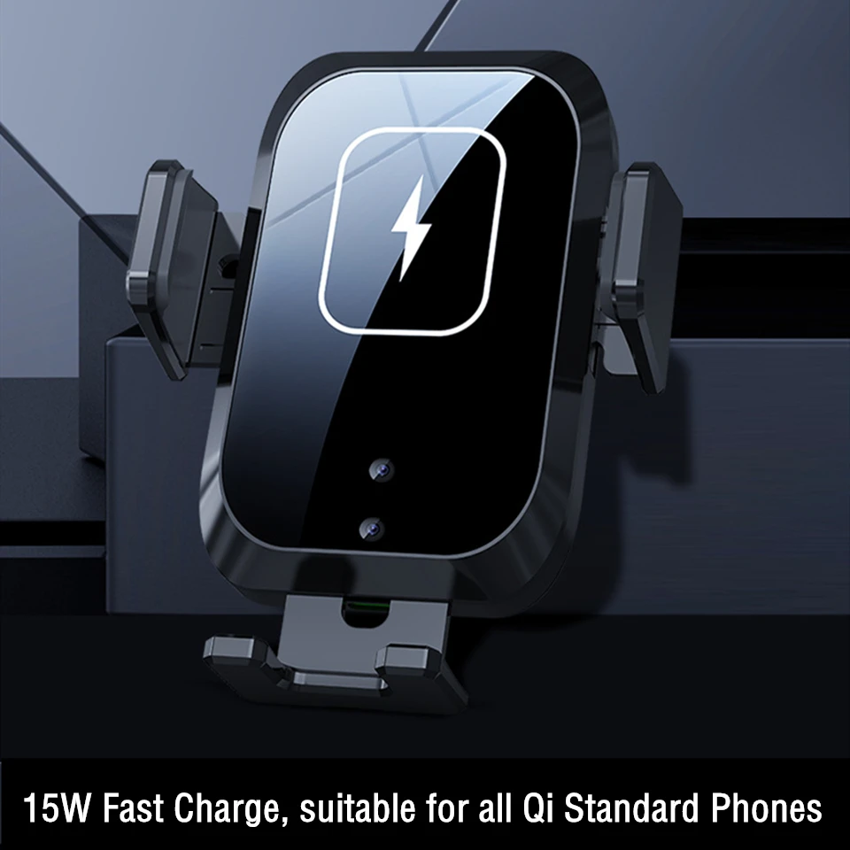 15W Qi Car Phone Holder Wireless Charger Car Mount Intelligent Infrared for Air Vent Mount Car Charger Wireless ForiPhone Xiaomi
15W Qi Car Phone Holder Wireless Charger Car Mount Intelligent Infrared for Air Vent Mount Car Charger Wireless ForiPhone Xiaomi