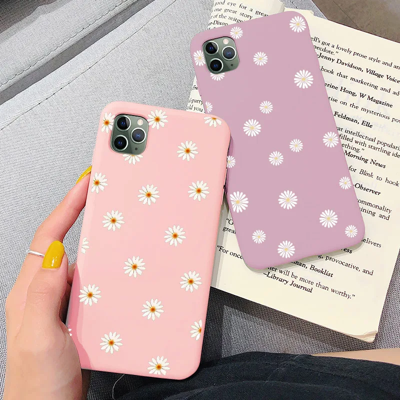 Art Floral Daisy Phone Case For iPhone 11 12 X XR XS Max 6S 7 8 7Plus SE2020 Fashion Daisy Flower Case Soft TPU Back Cases Cover
Art Floral Daisy Phone Case For iPhone 11 12 X XR XS Max 6S 7 8 7Plus SE2020 Fashion Daisy Flower Case Soft TPU Back Cases Cover