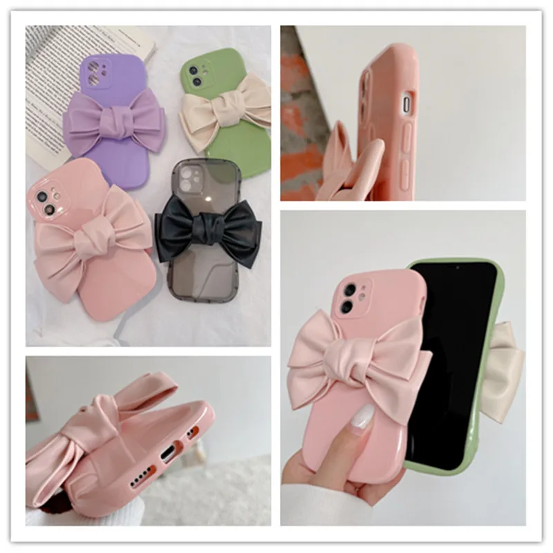 Cute Big Bow Knot Protective Soft Shell Anti-fall Phone Case Back Cover Coque For iPhone 13 12 11 Pro Max XSMAX XR XS X 8 7 Plus
Cute Big Bow Knot Protective Soft Shell Anti-fall Phone Case Back Cover Coque For iPhone 13 12 11 Pro Max XSMAX XR XS X 8 7 Plus