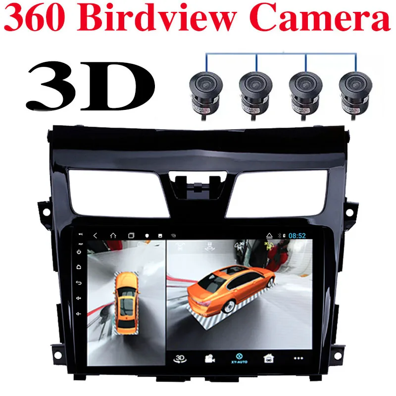 

For Nissan Altima Teana L33 2012~2020 CarPlay 360 BirdView 3D Car Multimedia GPS Radio Navigation NAVI Player Integrated