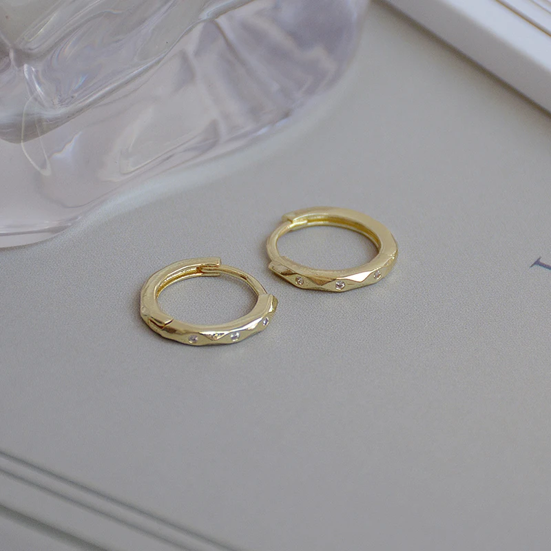 Delicate Cute Small 14K Gold Plated Stud Earrings for Women Gift Simple Style Tiny Zircon Earrings
Delicate Cute Small 14K Gold Plated Stud Earrings for Women Gift Simple Style Tiny Zircon Earrings