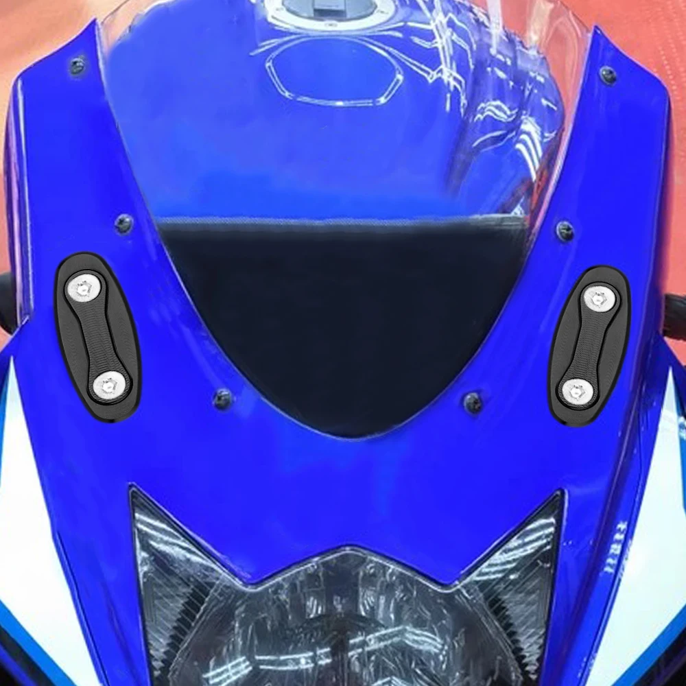 Motorcycle CNC Windscreen Windshield Mirror Hole Cap Driven Mirror Eliminators Cover For Suzuki GSXR600 750 1000 2015-2016
Motorcycle CNC Windscreen Windshield Mirror Hole Cap Driven Mirror Eliminators Cover For Suzuki GSXR600 750 1000 2015-2016