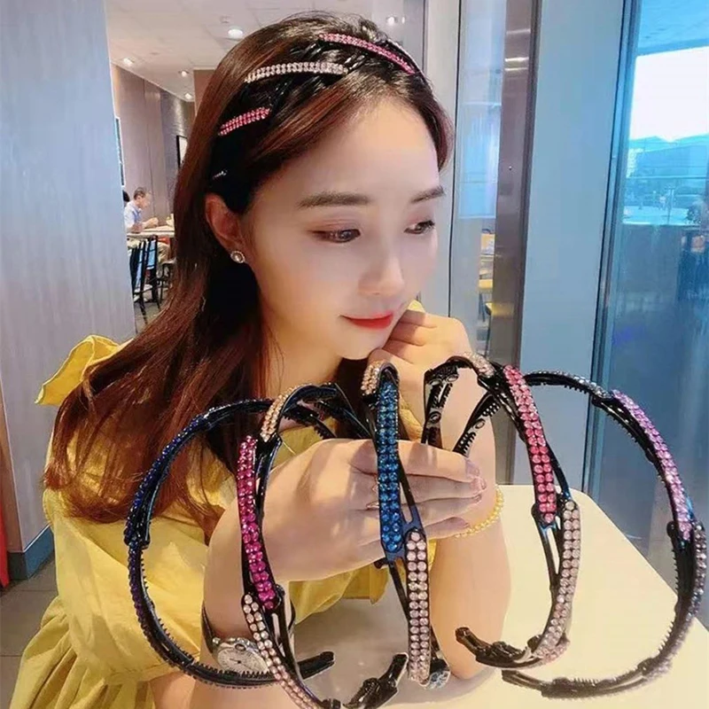 Beautiful Women Girl Portable Stretch Fold Hairbands Sweet Headband Convenience Hair Hold Hoop Decorate Fashion Hair Accessories
Beautiful Women Girl Portable Stretch Fold Hairbands Sweet Headband Convenience Hair Hold Hoop Decorate Fashion Hair Accessories