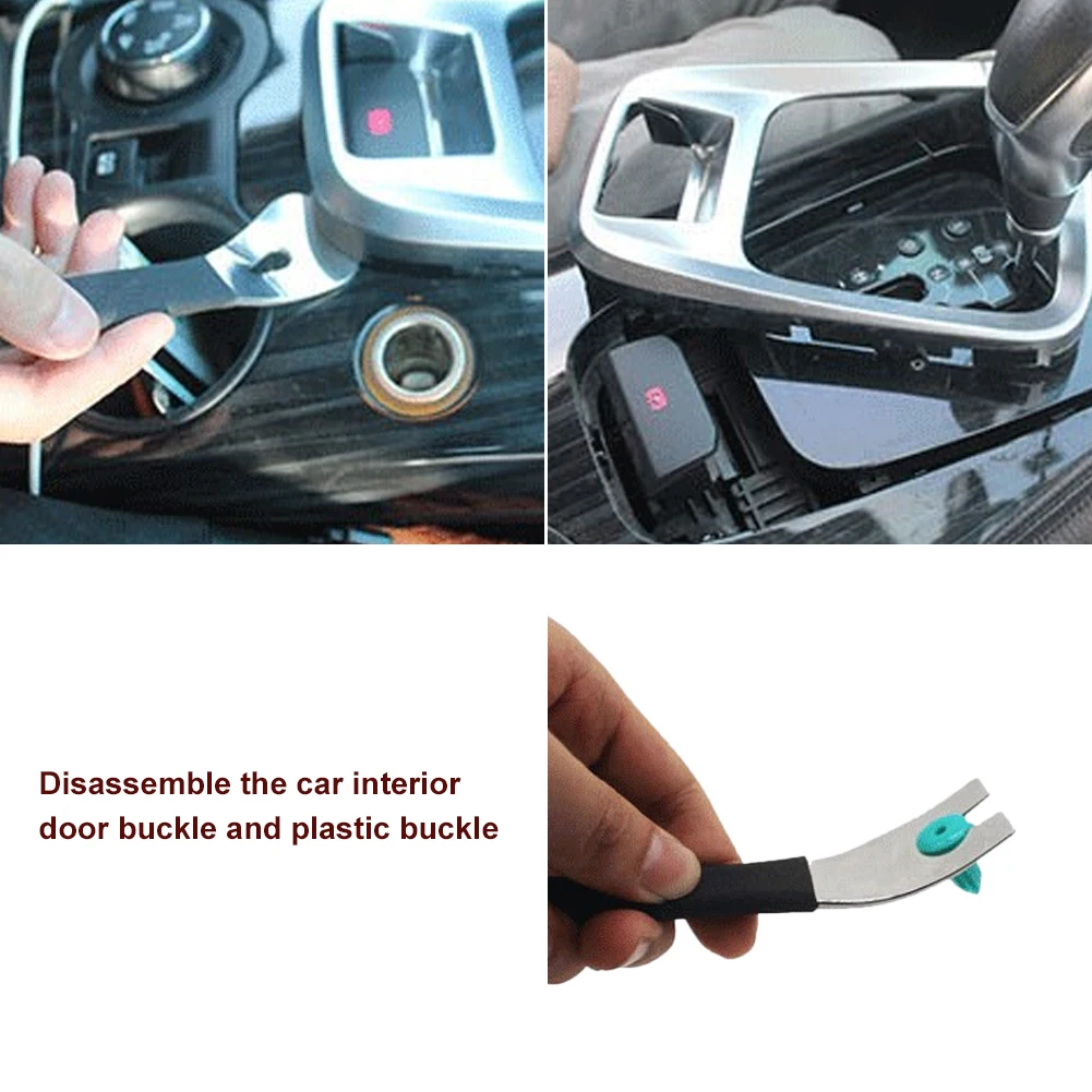 Car Stainless Steel Trim Removal Tool Trim Puller Pry Bar Dual Ends Pry Tools For Door Panel Audio Terminal Fastener Remover
Car Stainless Steel Trim Removal Tool Trim Puller Pry Bar Dual Ends Pry Tools For Door Panel Audio Terminal Fastener Remover
