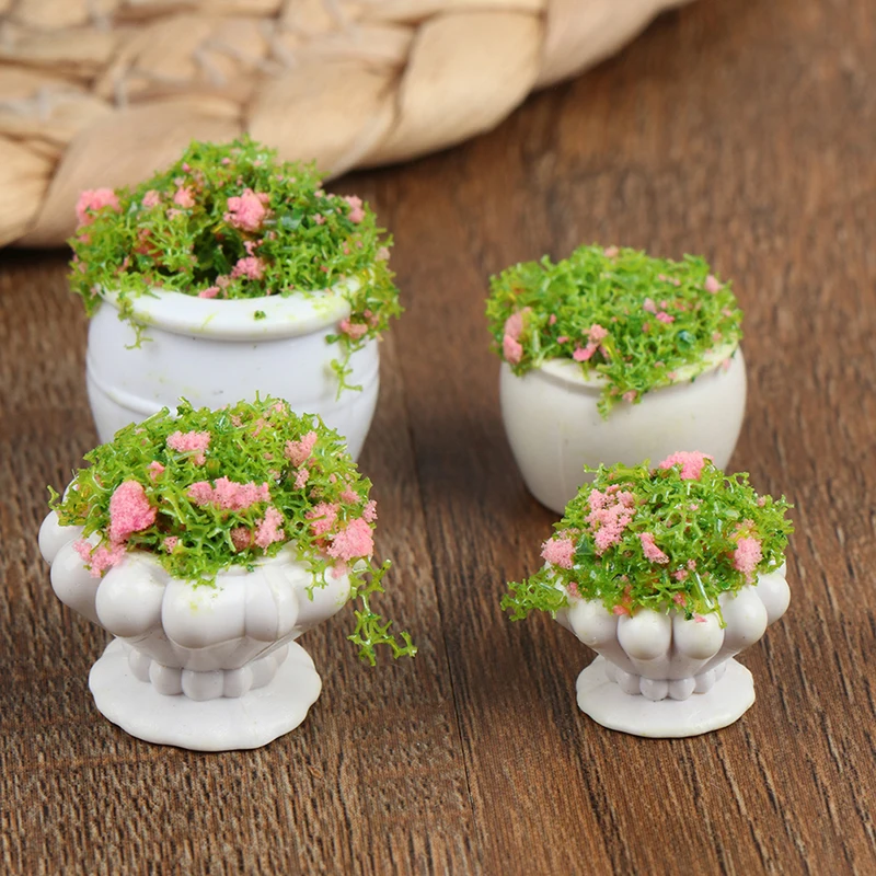 2PCS Dollhouse Furniture 1:12 Accessories Mini Green Plant Bonsai Flower Pots For Doll house Decoration
2PCS Dollhouse Furniture 1:12 Accessories Mini Green Plant Bonsai Flower Pots For Doll house Decoration