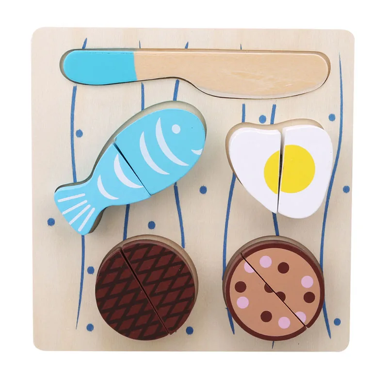 Pretend Play Cutting Wooden Toy Good 3D Puzzle Shape Matching Jigsaw Baby Fruits Dessert Set Fun Educational Food Cognition
Pretend Play Cutting Wooden Toy Good 3D Puzzle Shape Matching Jigsaw Baby Fruits Dessert Set Fun Educational Food Cognition