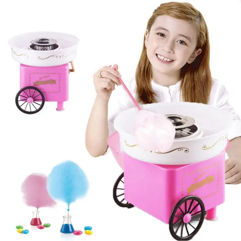 Countertop Cotton Candy Floss Maker Home Use Mini Marshmallow Machine Trolley Creative Gift Halloween Candy Machine Kit HWC
Countertop Cotton Candy Floss Maker Home Use Mini Marshmallow Machine Trolley Creative Gift Halloween Candy Machine Kit HWC