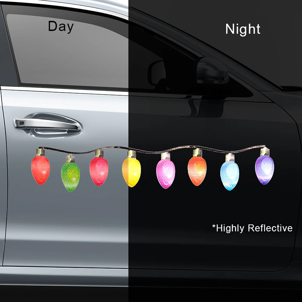 Car Sticker Christmas Decoration Magnetic Decal Refrigerator Magnets Light Bulb Santa Claus Reflective Sticker Car home Decor
Car Sticker Christmas Decoration Magnetic Decal Refrigerator Magnets Light Bulb Santa Claus Reflective Sticker Car home Decor