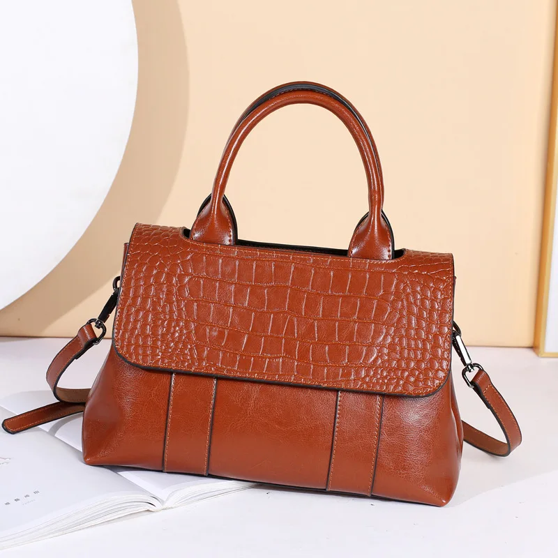 Women Genuine Leather Fashion Alligator Luxury Handbags Designer Shoulder Bags Female Lady Crossbody Messenger Bags Brand Totes
Women Genuine Leather Fashion Alligator Luxury Handbags Designer Shoulder Bags Female Lady Crossbody Messenger Bags Brand Totes