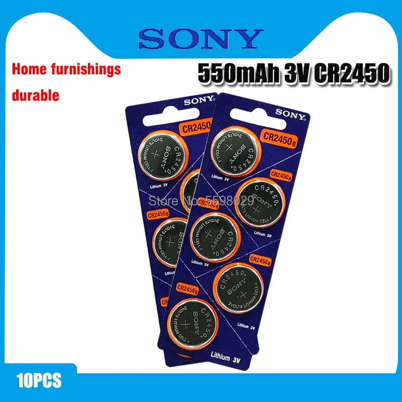 Оригинальная батарея таблеточного типа 5029LC, BR2450, BR2450-1W, CR2450N, ECR2450, DL2450, KCR2450, LM2450, 10 шт.
Оригинальная батарея таблеточного типа 5029LC, BR2450, BR2450-1W, CR2450N, ECR2450, DL2450, KCR2450, LM2450, 10 шт.