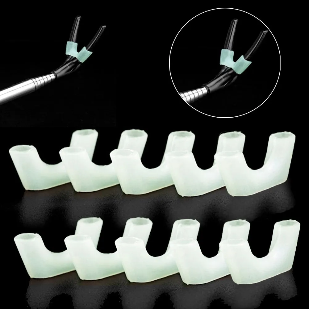 10Pcs Fishing Support Rod Rest Bracket Luminous Rest Head Wear Guard Supplies Iscas Pesca Fish Tackle Fishing Gear Accessories
10Pcs Fishing Support Rod Rest Bracket Luminous Rest Head Wear Guard Supplies Iscas Pesca Fish Tackle Fishing Gear Accessories