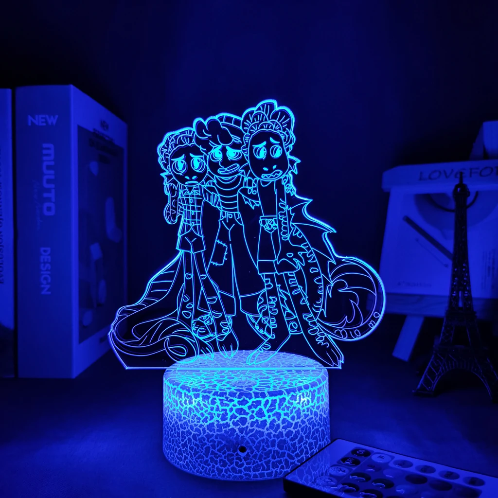 Luca Alberto Sea Monster Anime Figure LED Night Lights Led Panel Lights 3D Lamp Cute Room Decor Gift For Friends
Luca Alberto Sea Monster Anime Figure LED Night Lights Led Panel Lights 3D Lamp Cute Room Decor Gift For Friends