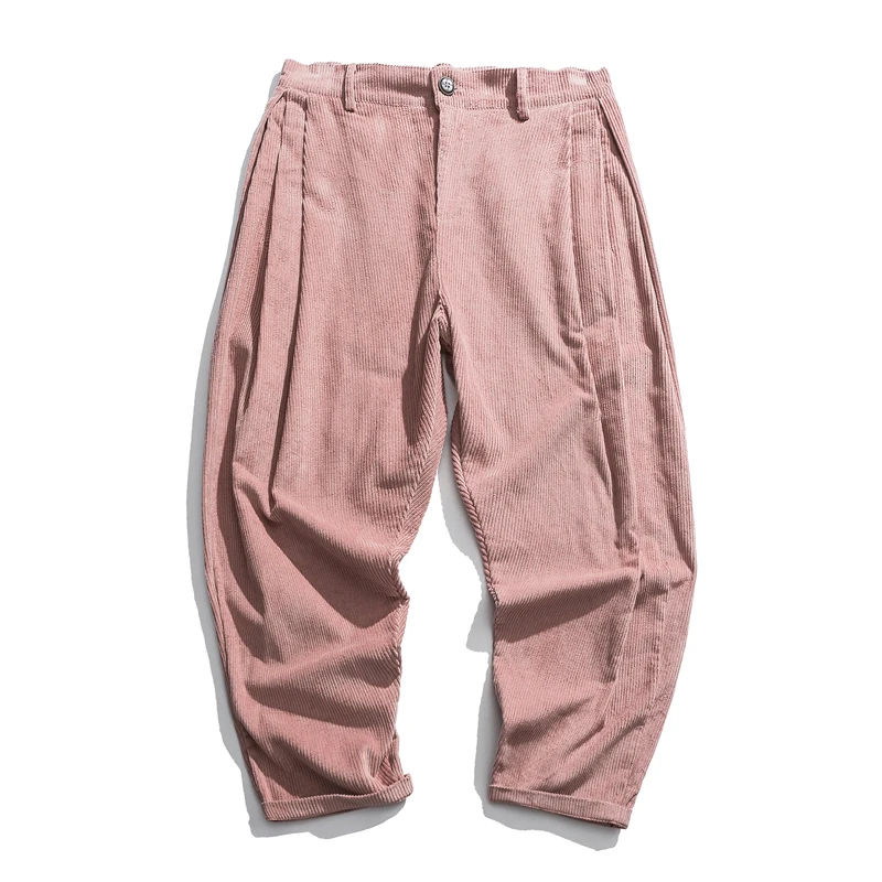 Casual Men Solid Color Harem Pants Fashion Joker Baggy Wide Leg Trousers Joggers Street Mens Corduroy Sweatpants Plus Size M-5XL
Casual Men Solid Color Harem Pants Fashion Joker Baggy Wide Leg Trousers Joggers Street Mens Corduroy Sweatpants Plus Size M-5XL