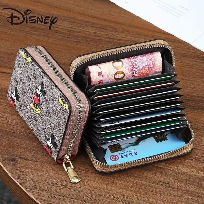 Disney Anti-theft Brush Women Xiaomi Qi Card Bag Multi-card Position Coin Purse Anti-degaussing Multi-function Bank Card Zipper
Disney Anti-theft Brush Women Xiaomi Qi Card Bag Multi-card Position Coin Purse Anti-degaussing Multi-function Bank Card Zipper