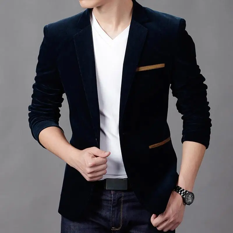 Dropshipping Mens Fashion Brand Blazer British's Style Casual Slim Fit Suit Jacket Male Blazers Men Coat Jacket For Men
Dropshipping Mens Fashion Brand Blazer British's Style Casual Slim Fit Suit Jacket Male Blazers Men Coat Jacket For Men