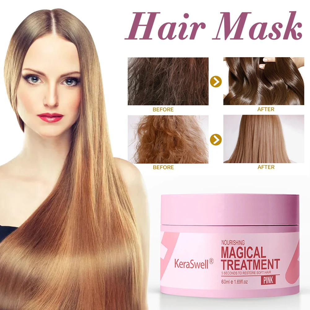 60 Ml Hair Care Mask Dryness Damaged Hair Moisturizing Scented Hair Improves Coarse Tangled Oily Masque Conditioning Treatment
60 Ml Hair Care Mask Dryness Damaged Hair Moisturizing Scented Hair Improves Coarse Tangled Oily Masque Conditioning Treatment