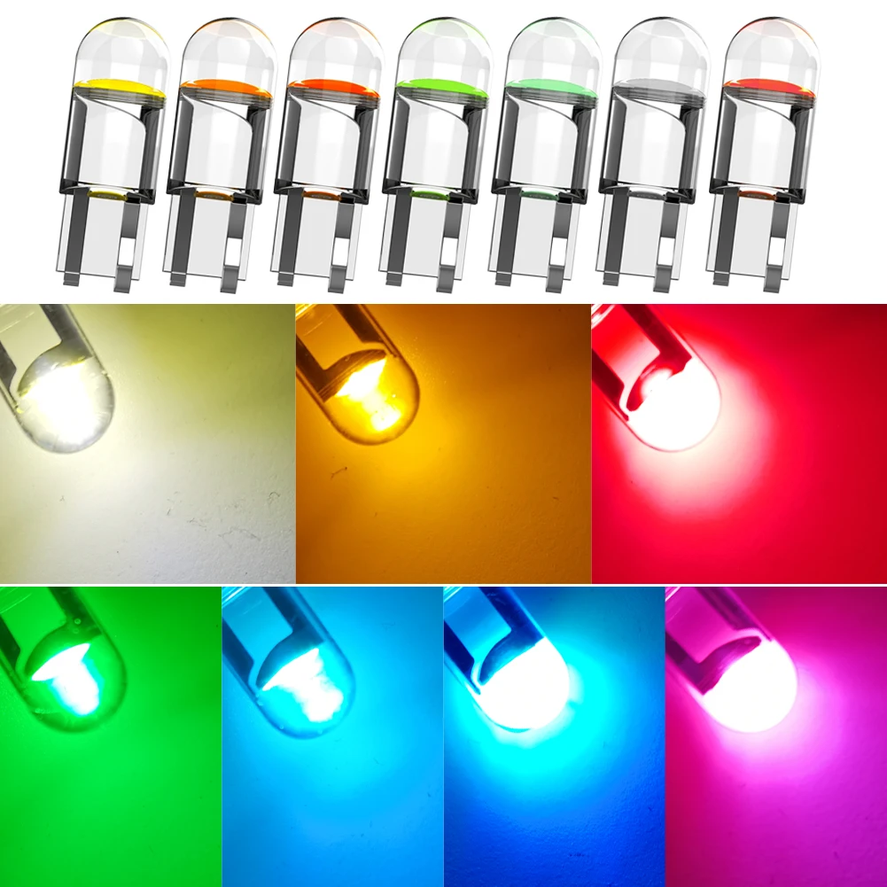 7Pcs T10 W5W 501 194 Clear Signal Lamp White Glass 12V 5W W2.1x9.5d Single Filament Car Bulb Auto Light 7 Colors optional
7Pcs T10 W5W 501 194 Clear Signal Lamp White Glass 12V 5W W2.1x9.5d Single Filament Car Bulb Auto Light 7 Colors optional
