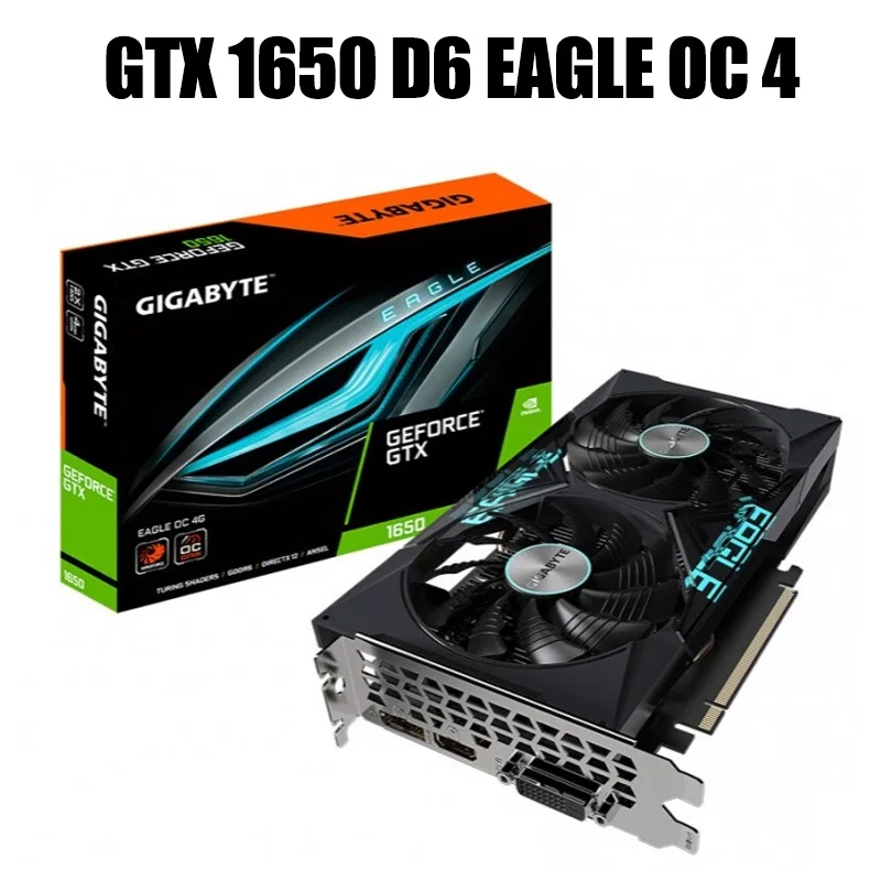 GDDR6 для GTX 1650 D6 EAGLE OC 4, видеокарта для майнинга 12000 МГц, PCI Express 3,0 16X 6pin HDCP GTX 1650, графическая карта для майнинга бит
GDDR6 для GTX 1650 D6 EAGLE OC 4, видеокарта для майнинга 12000 МГц, PCI Express 3,0 16X 6pin HDCP GTX 1650, графическая карта для майнинга бит