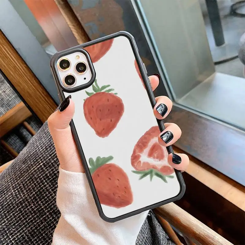 Girly Heart Cute Strawberry Phone Case For Iphone 6 6s 7 8 Plus X Xr 11 12 Mini Pro Max PC Cover Fundas Coque
Girly Heart Cute Strawberry Phone Case For Iphone 6 6s 7 8 Plus X Xr 11 12 Mini Pro Max PC Cover Fundas Coque