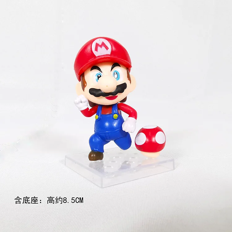 Super Mario Anime Toys Action Figure Cute Doll Bros Model Insert for Kids Birthday Party Cake Decoration Supplies Gifts | Игрушки и