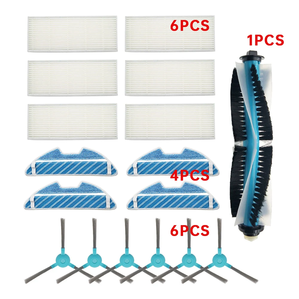 Hepa Air Filter Mop Cloth Replacement Main Roller Side Brush Parts for Conga1290 1390 Robot Vacuum Cleaner Spare Accessories
Hepa Air Filter Mop Cloth Replacement Main Roller Side Brush Parts for Conga1290 1390 Robot Vacuum Cleaner Spare Accessories