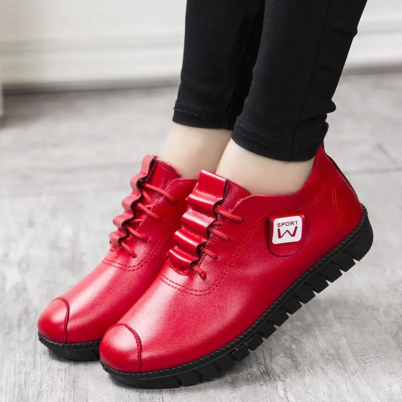 Women's Shoes 2021 Sneakers Autumn Winter Pu Leather Woman Flat Shoes Lace up Ladies Sewing Plush Warm Walking Female Footwear
Women's Shoes 2021 Sneakers Autumn Winter Pu Leather Woman Flat Shoes Lace up Ladies Sewing Plush Warm Walking Female Footwear