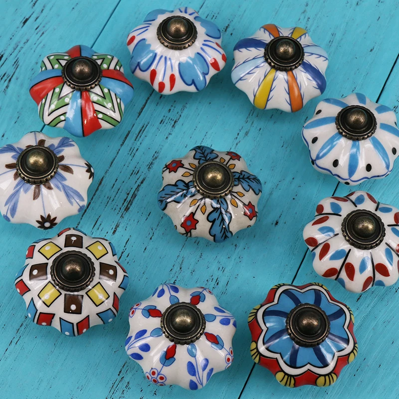1x Vintage Cabinet Drawer Knobs Hand Printed Ceramic Cupboard Door Knobs Kitchen Cabinet Drawer Pulls Handles
1x Vintage Cabinet Drawer Knobs Hand Printed Ceramic Cupboard Door Knobs Kitchen Cabinet Drawer Pulls Handles