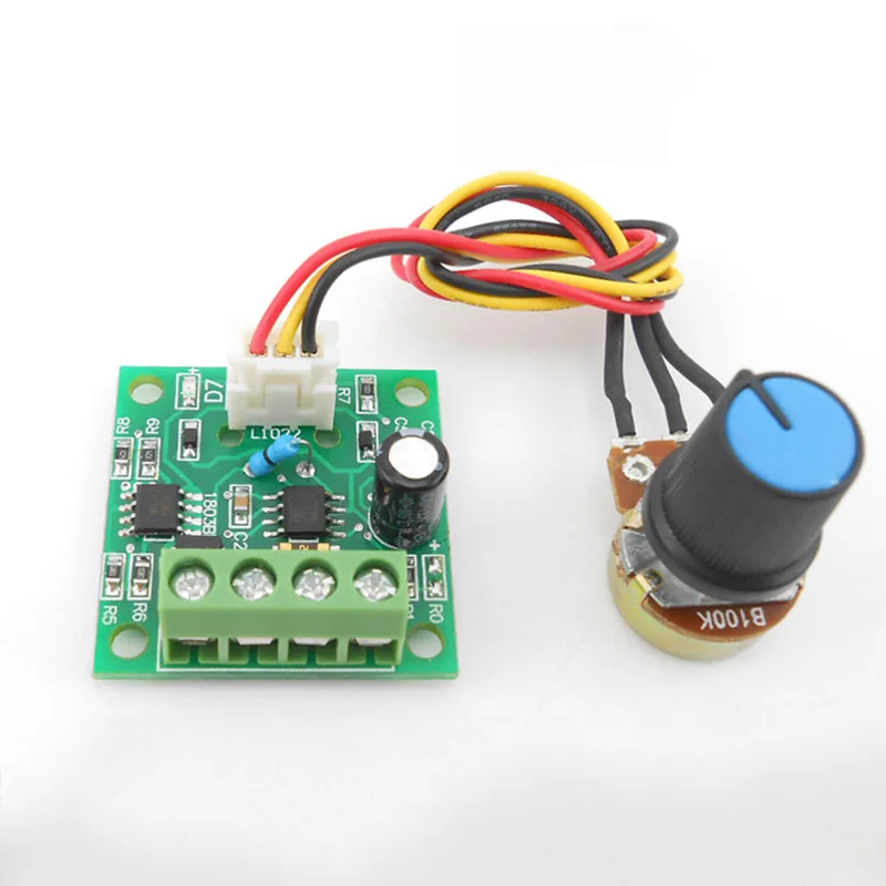 PWM DC Motor Regulator Low Voltage 1.8v 3v 5v 6v 12v Motor Driver Speed Controller Module Current Control Output 0-2A DIY Supply
PWM DC Motor Regulator Low Voltage 1.8v 3v 5v 6v 12v Motor Driver Speed Controller Module Current Control Output 0-2A DIY Supply