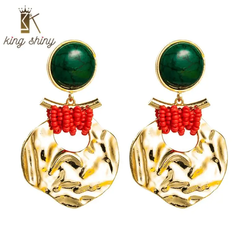 Exaggerated European Irregular Dangle Earrings for Woman Vintage Sead Beads Statement Drop Earrings Woman Party Jewelry Brincos
Exaggerated European Irregular Dangle Earrings for Woman Vintage Sead Beads Statement Drop Earrings Woman Party Jewelry Brincos
