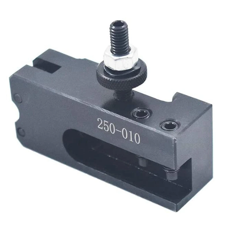 CNC Tool Post Holder 250-010 Quick Change Knurling Turning & Facing Lathe Tool Post Holder
CNC Tool Post Holder 250-010 Quick Change Knurling Turning & Facing Lathe Tool Post Holder