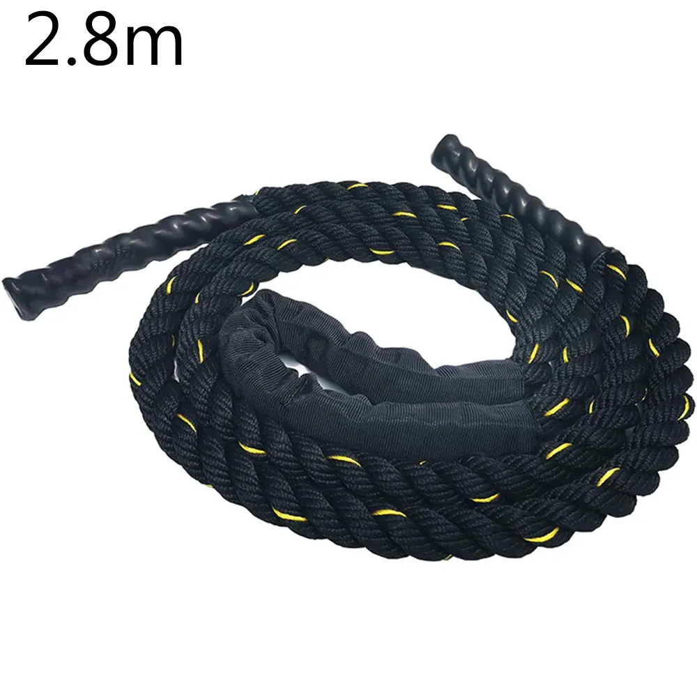 Weighted Skipping Rope For Exercise Workouts Strength Training Equipment Full-Body Fitness Rope With Soft Rubber Handles
Weighted Skipping Rope For Exercise Workouts Strength Training Equipment Full-Body Fitness Rope With Soft Rubber Handles
