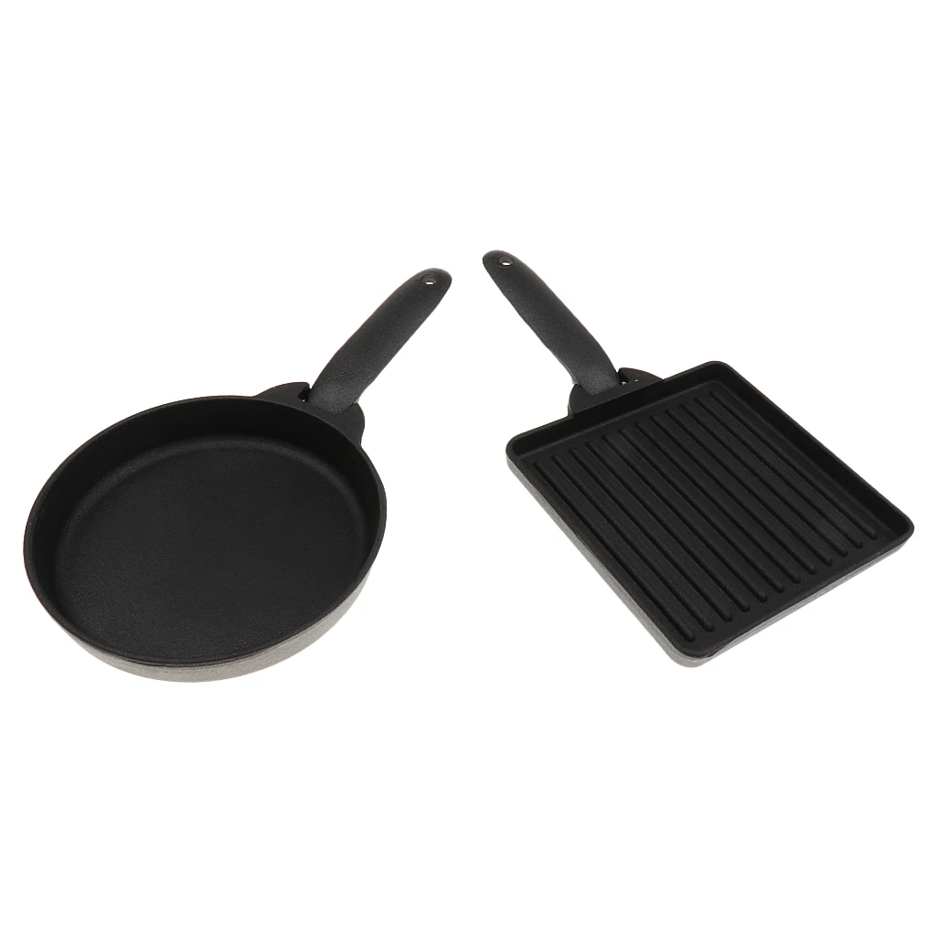 2pcs/set Small Cast Iron Camping Detachable Steak Frying Pan + Carry Case 
2pcs/set Small Cast Iron Camping Detachable Steak Frying Pan + Carry Case