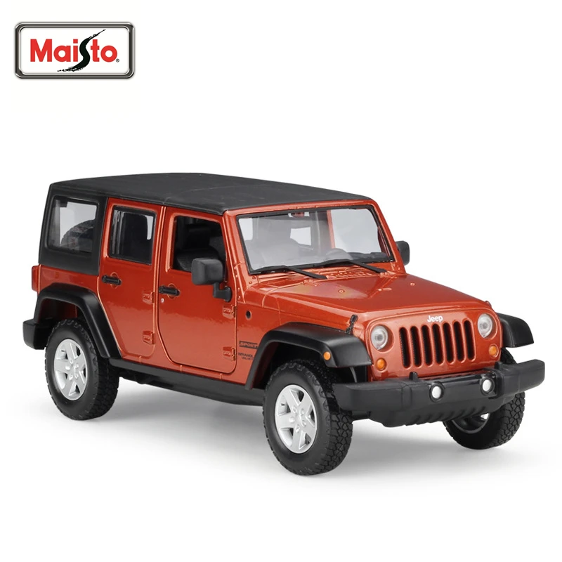 

Maisto 1:24 Jeep Wrangler неограниченный серии высокая моделирования сплава автомобиля литья отступить модели автомобиля игрушки для коллекции