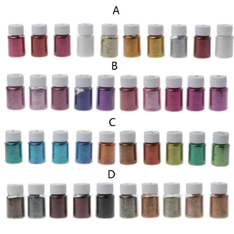 10 Colors Handmade Lasers Bright Glitters Sequins Pigment Kit DIY Crystal Epoxy Resin Mold Fillings Jewelry Making
10 Colors Handmade Lasers Bright Glitters Sequins Pigment Kit DIY Crystal Epoxy Resin Mold Fillings Jewelry Making