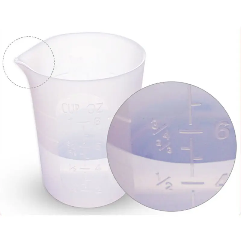 2Pcs 100ML 250ML Flexible Silicone Measuring Cup Cook Bakers Resin Jewelry Tools AXYD
2Pcs 100ML 250ML Flexible Silicone Measuring Cup Cook Bakers Resin Jewelry Tools AXYD