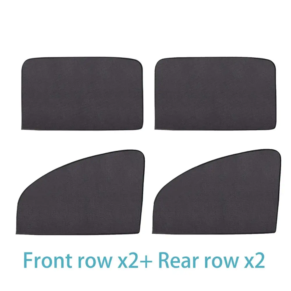 4 Pieces Magnetic UV Protection Car Sun Shade Car Side Window Sun Shade Sun Visor Mesh Summer Window Protective Film
4 Pieces Magnetic UV Protection Car Sun Shade Car Side Window Sun Shade Sun Visor Mesh Summer Window Protective Film